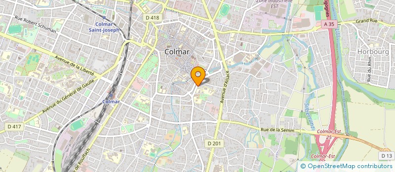 localisation de l'entreprise EURO TECHNOLOGIES  COLMAR