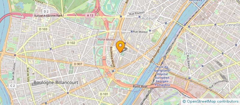 localisation de l'entreprise EURO-TEL  PARIS