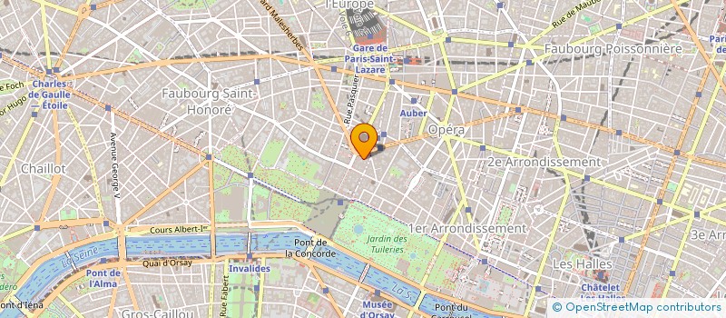 localisation de l'entreprise EURO TICKET SARL  PARIS