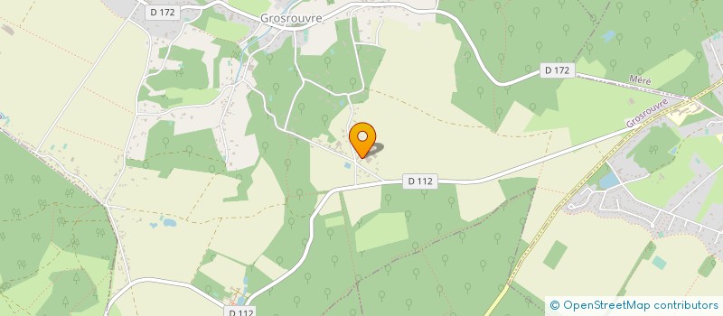 localisation de l'entreprise EURO TP 78 à GROSROUVRE