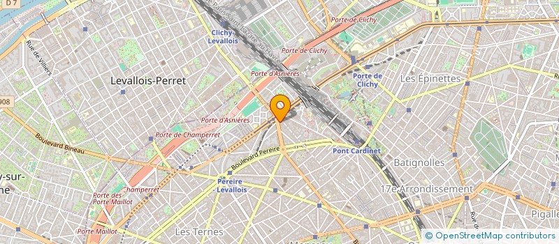 localisation de l'entreprise EURO TRADING à PARIS