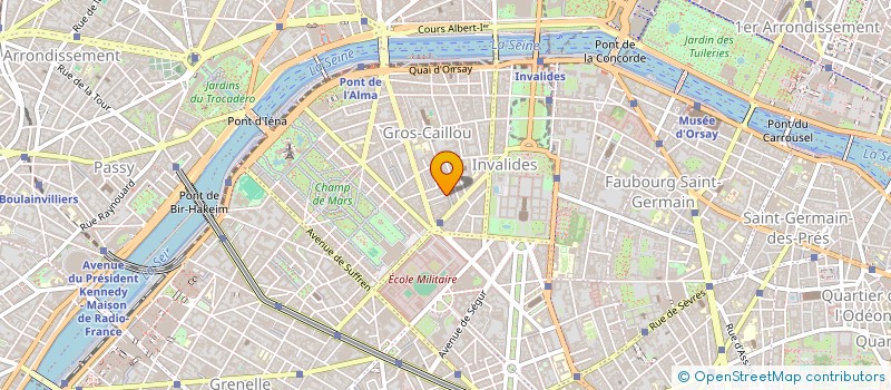 localisation de l'entreprise EURO TRADING COMPAGNY SARL à PARIS