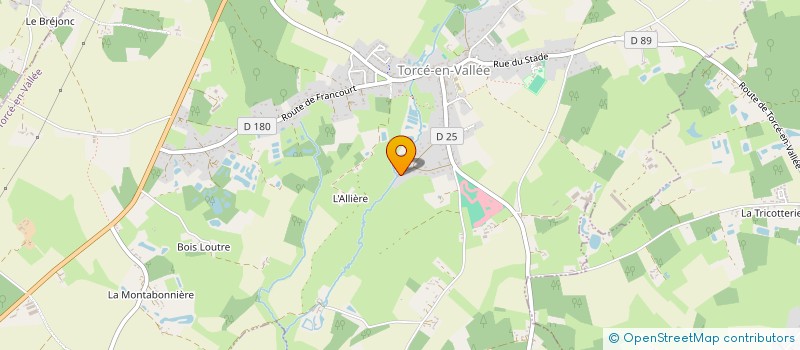localisation de l'entreprise EURO TRAITEUR à TORCE-EN-VALLEE