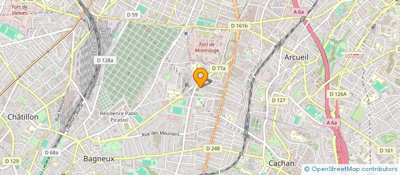 localisation de l'entreprise EURO TRANSPORT SERVICE à BAGNEUX