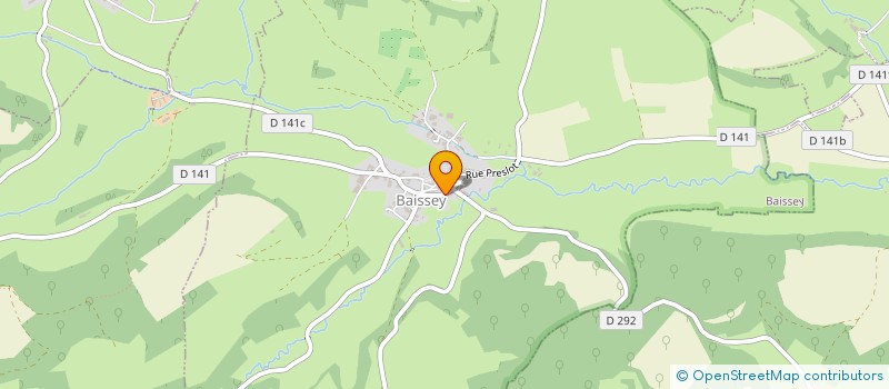 localisation de l'entreprise EURO TRUCK SERVICES à LONGEAU-PERCEY