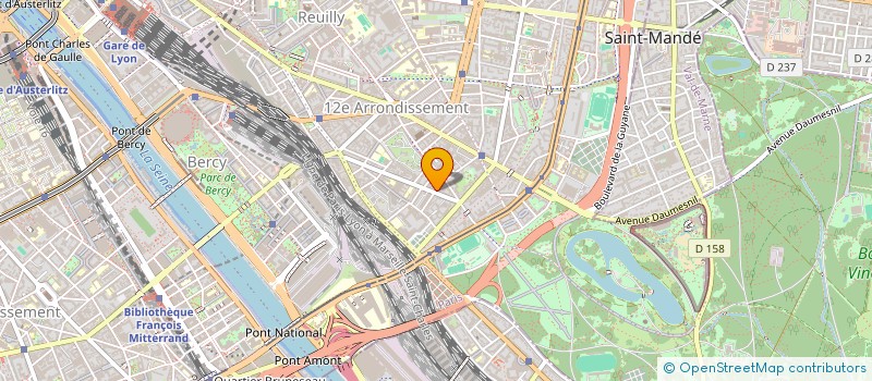 localisation de l'entreprise EURO TRUCKS à PARIS