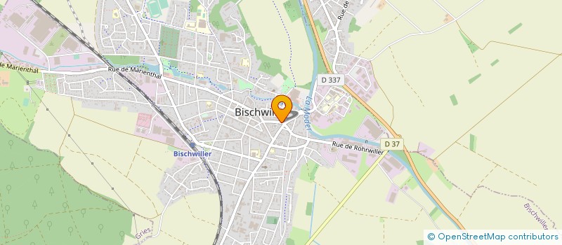 localisation de l'entreprise EURO VITALIS à BISCHWILLER