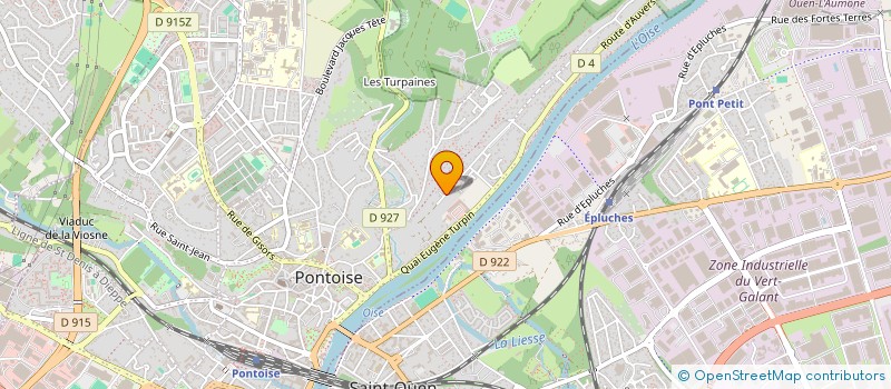 localisation de l'entreprise EURO VRD à PONTOISE