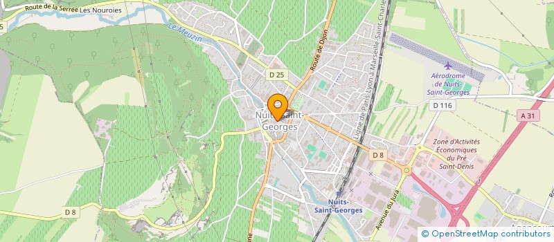 localisation de l'entreprise EURO2  NUITS-SAINT-GEORGES