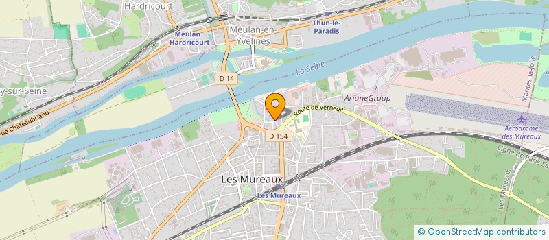 localisation de l'entreprise EUROAD à MUREAUX (LES)