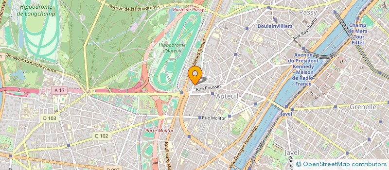 localisation de l'entreprise EUROALLIANCE  PARIS