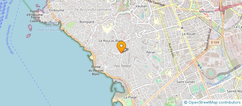 localisation de l'entreprise EUROARMATURES à MARSEILLE