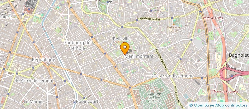 localisation de l'entreprise EUROARTCITIZENS  PARIS