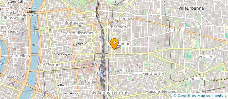 localisation de l'entreprise EUROBA CONSTRUIRE RENOVER TRANSFORMER à LYON