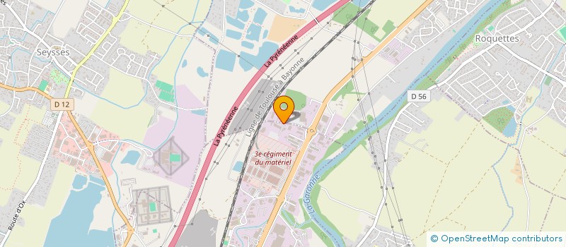 localisation de l'entreprise EUROBAIE à MURET