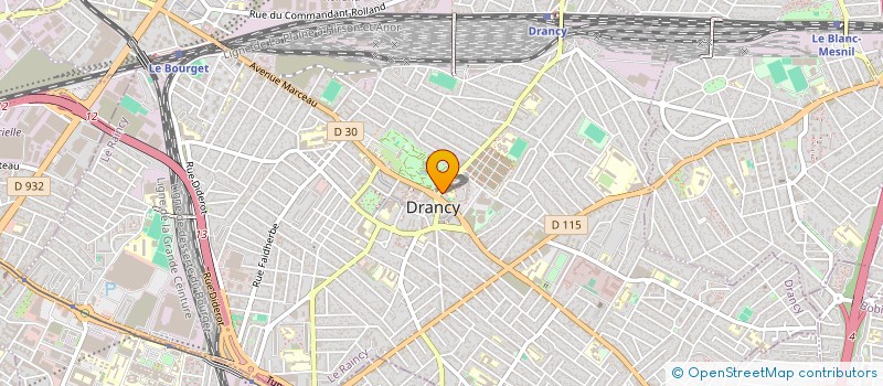 localisation de l'entreprise EUROBAT 3 à DRANCY
