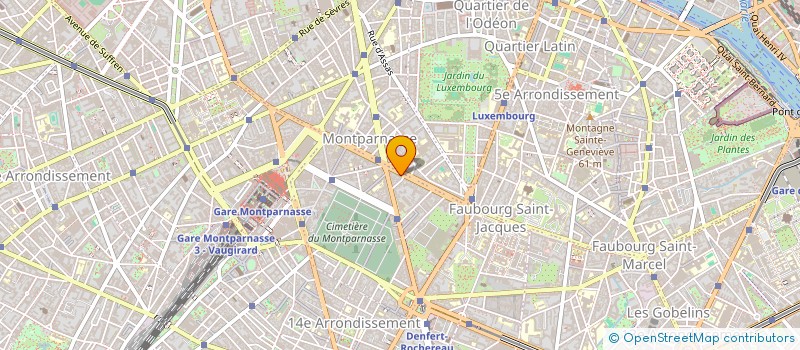 localisation de l'entreprise EUROBAT à PARIS