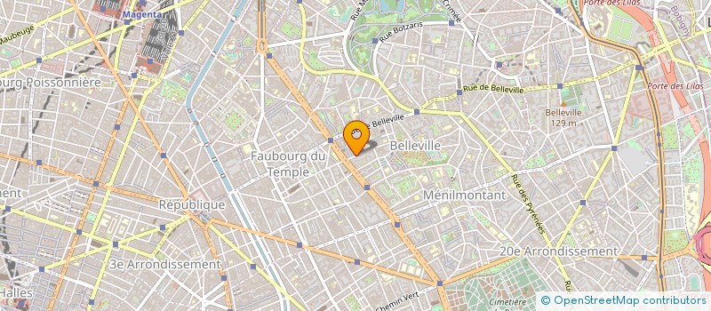 localisation de l'entreprise EUROBAT  PARIS