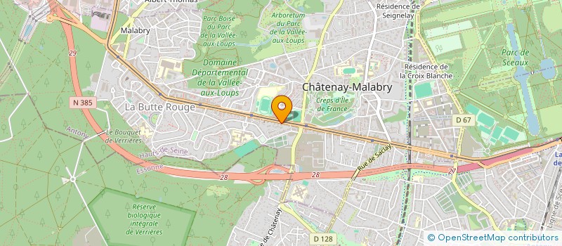 localisation de l'entreprise EUROBAT à CHATENAY-MALABRY