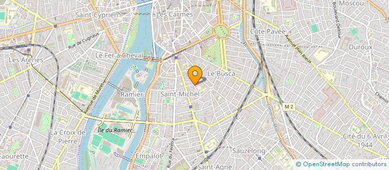 localisation de l'entreprise EUROBAT à TOULOUSE