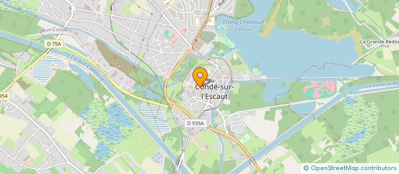 localisation de l'entreprise EUROBAT à CONDE-SUR-L'ESCAUT