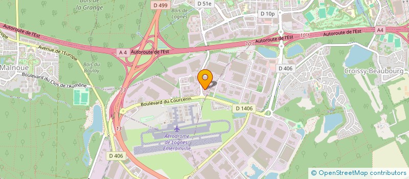 localisation de l'entreprise EUROBAT à LOGNES