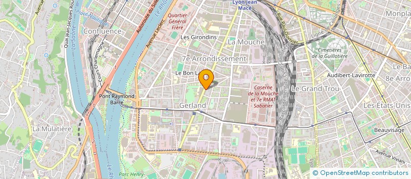 localisation de l'entreprise EUROBAT  LYON