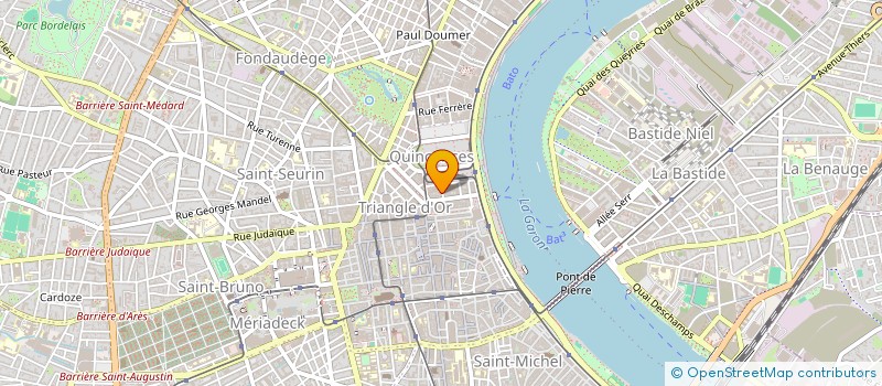 localisation de l'entreprise EUROBAT à BORDEAUX