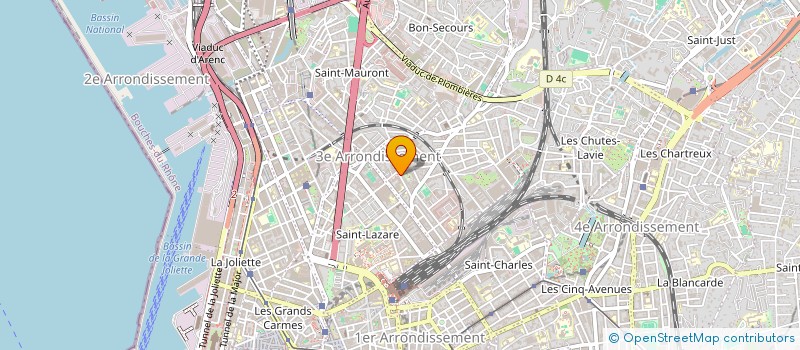 localisation de l'entreprise EUROBAT  MARSEILLE