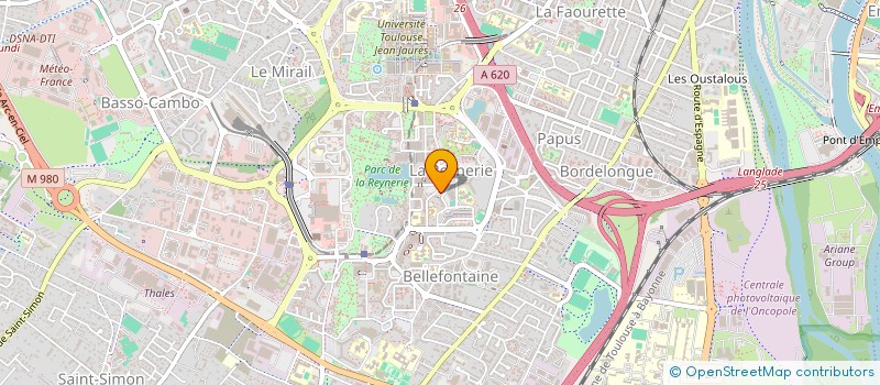 localisation de l'entreprise EUROBAT ET FILS à TOULOUSE