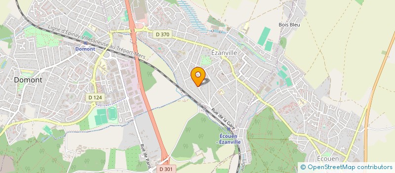 localisation de l'entreprise EUROBAT EUROPEENNE DE BATIMENT  EZANVILLE