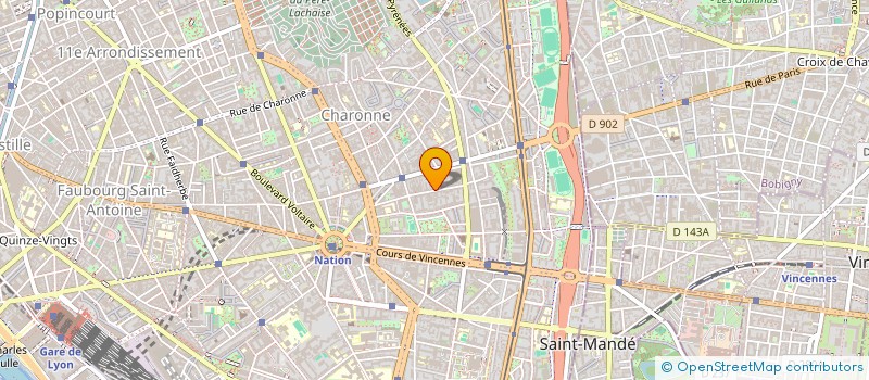 localisation de l'entreprise EUROBAT RENOV  PARIS