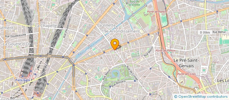 localisation de l'entreprise EUROBAT RENOVATION  PARIS