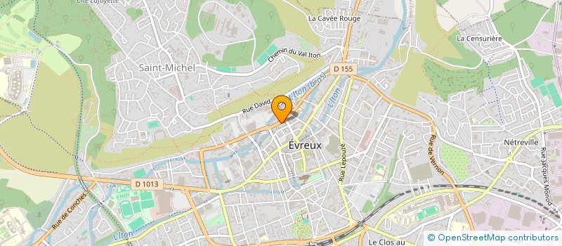 localisation de l'entreprise EUROBAT SERVICES à EVREUX