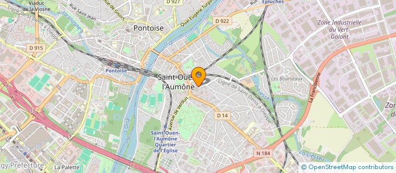 localisation de l'entreprise EUROBATI à SAINT-OUEN-L'AUMONE