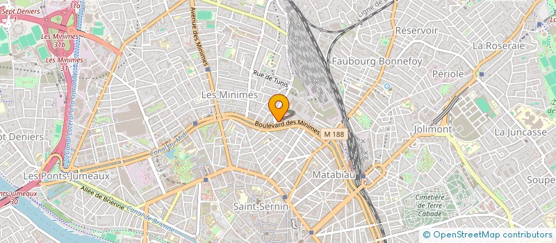 localisation de l'entreprise EUROBATIR 31 à TOULOUSE