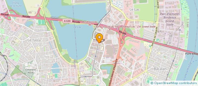 localisation de l'entreprise EUROBAYA GLOBAL TRADING  BORDEAUX