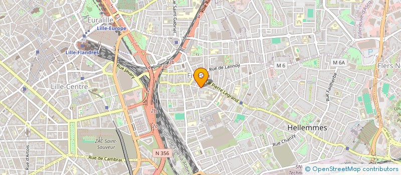 localisation de l'entreprise EUROBESIA à LILLE