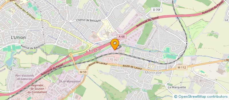 localisation de l'entreprise EUROBIJ à MONTRABE