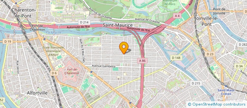localisation de l'entreprise EUROBLOC SYSTEM à MAISONS-ALFORT