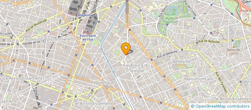localisation de l'entreprise EUROBLOODNET ASSOCIATION à PARIS