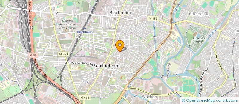 localisation de l'entreprise EUROBOGEN à STRASBOURG