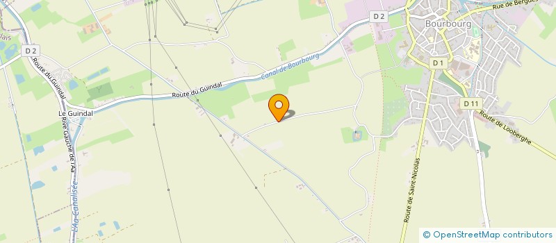 localisation de l'entreprise EUROBOIS à CAPPELLE-BROUCK