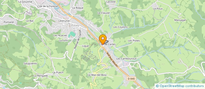 localisation de l'entreprise EUROBOIS à SAINT-SANTIN