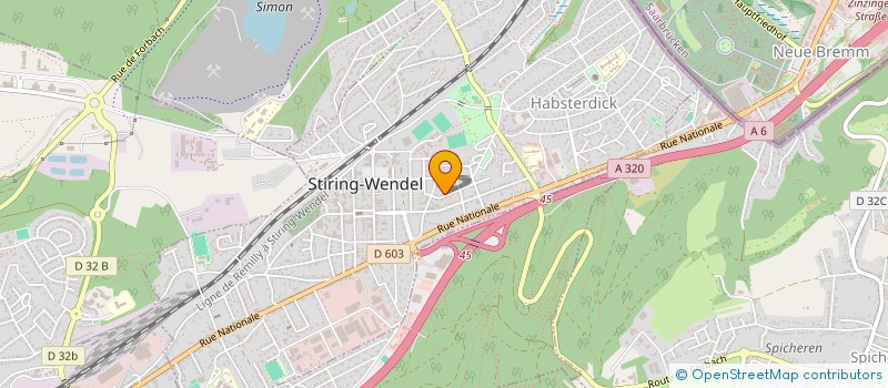 localisation de l'entreprise EUROBOYAUX à STIRING-WENDEL