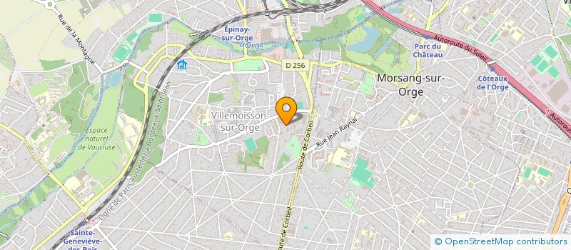 localisation de l'entreprise EUROCABLING à VILLEMOISSON-SUR-ORGE
