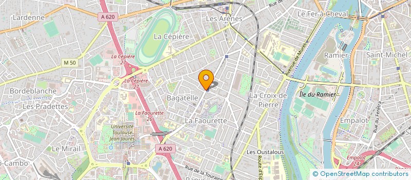 localisation de l'entreprise EUROCALDO à TOULOUSE