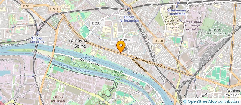 localisation de l'entreprise EUROCALO à EPINAY-SUR-SEINE