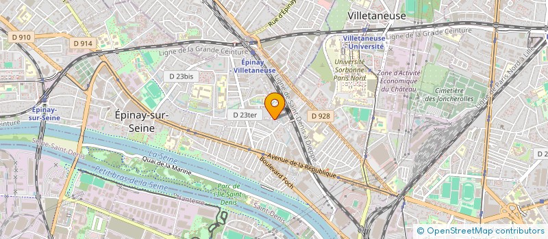 localisation de l'entreprise EUROCAR à EPINAY-SUR-SEINE