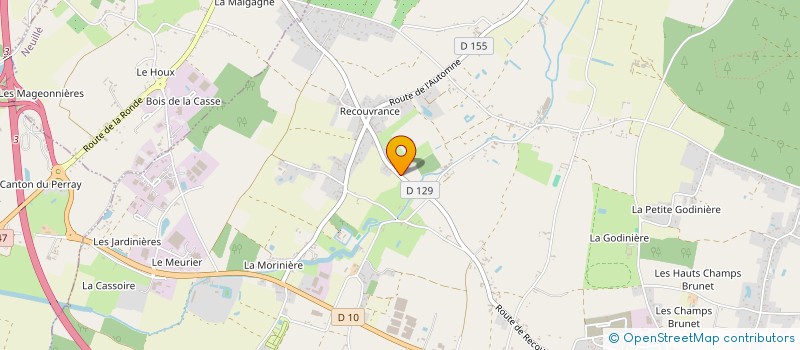 localisation de l'entreprise EUROCAR IMPORT  ALLONNES
